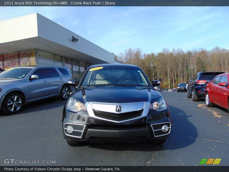 Crystal Black Pearl / Ebony 2011 Acura RDX Technology SH-AWD