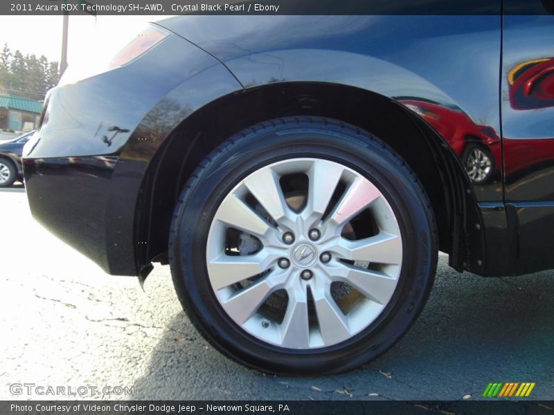 Crystal Black Pearl / Ebony 2011 Acura RDX Technology SH-AWD