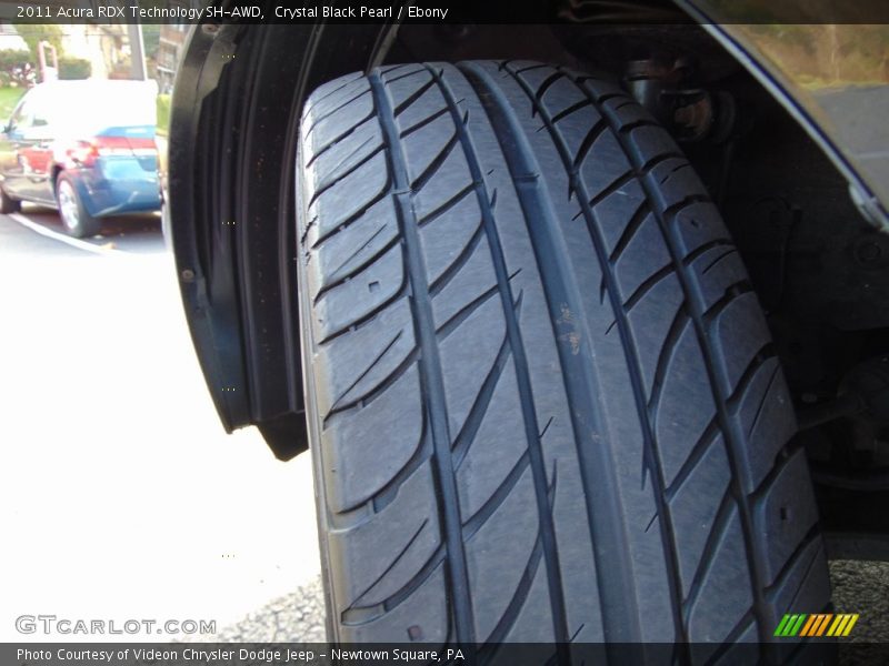 Crystal Black Pearl / Ebony 2011 Acura RDX Technology SH-AWD