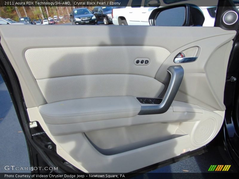 Crystal Black Pearl / Ebony 2011 Acura RDX Technology SH-AWD