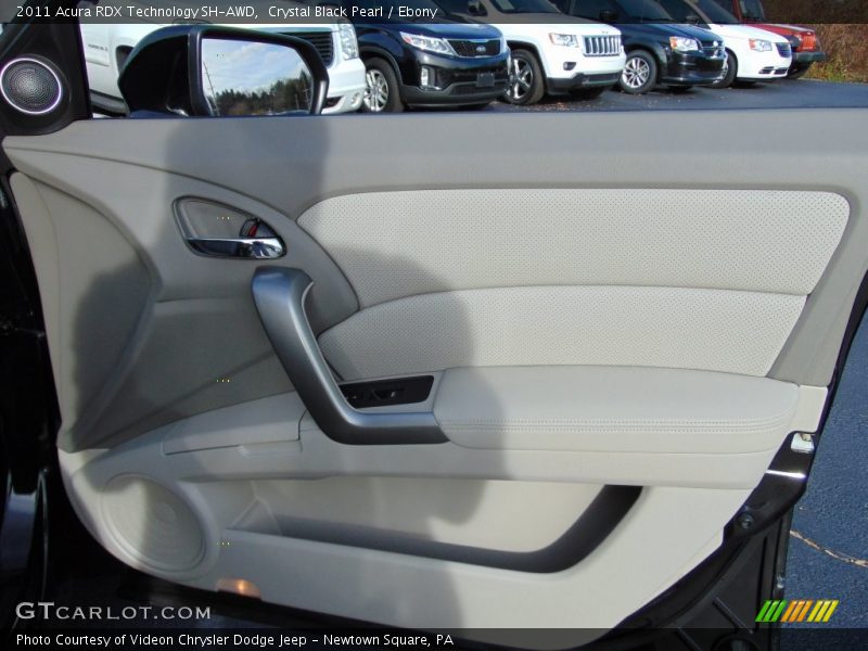 Crystal Black Pearl / Ebony 2011 Acura RDX Technology SH-AWD