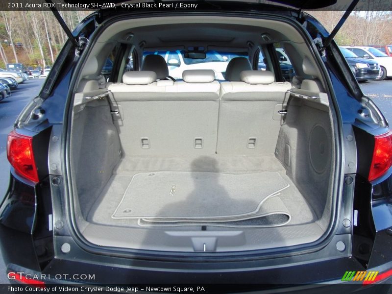 Crystal Black Pearl / Ebony 2011 Acura RDX Technology SH-AWD