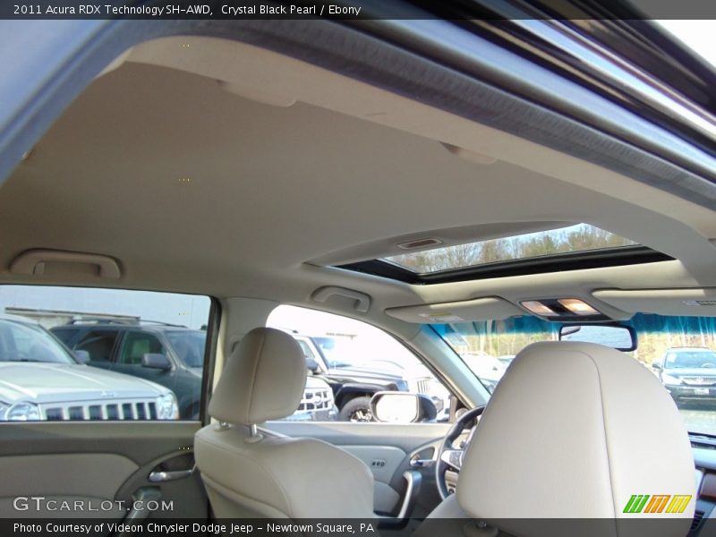Crystal Black Pearl / Ebony 2011 Acura RDX Technology SH-AWD