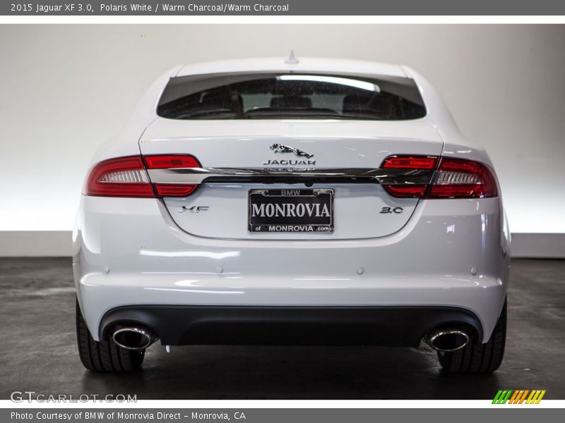 Polaris White / Warm Charcoal/Warm Charcoal 2015 Jaguar XF 3.0