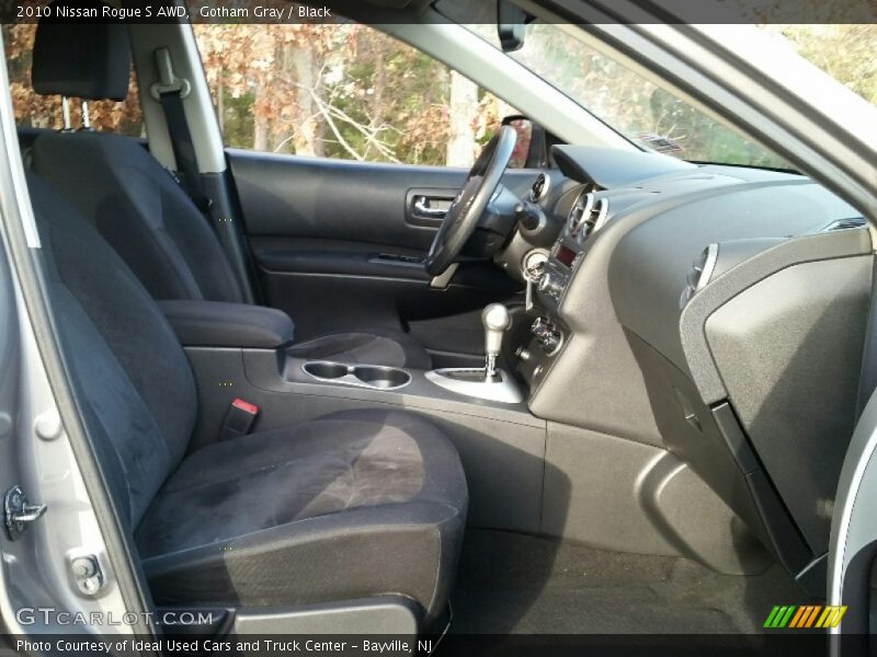 Gotham Gray / Black 2010 Nissan Rogue S AWD