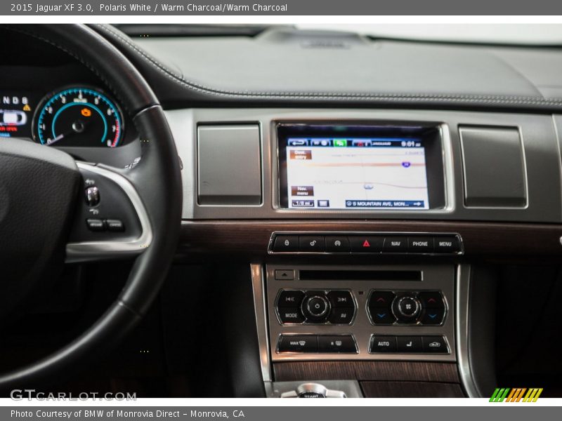 Polaris White / Warm Charcoal/Warm Charcoal 2015 Jaguar XF 3.0
