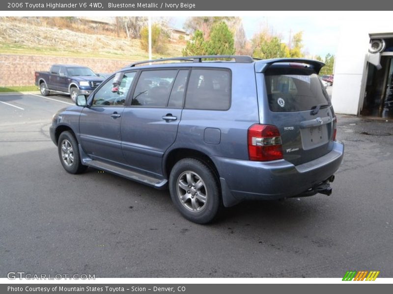 Bluestone Metallic / Ivory Beige 2006 Toyota Highlander V6 4WD