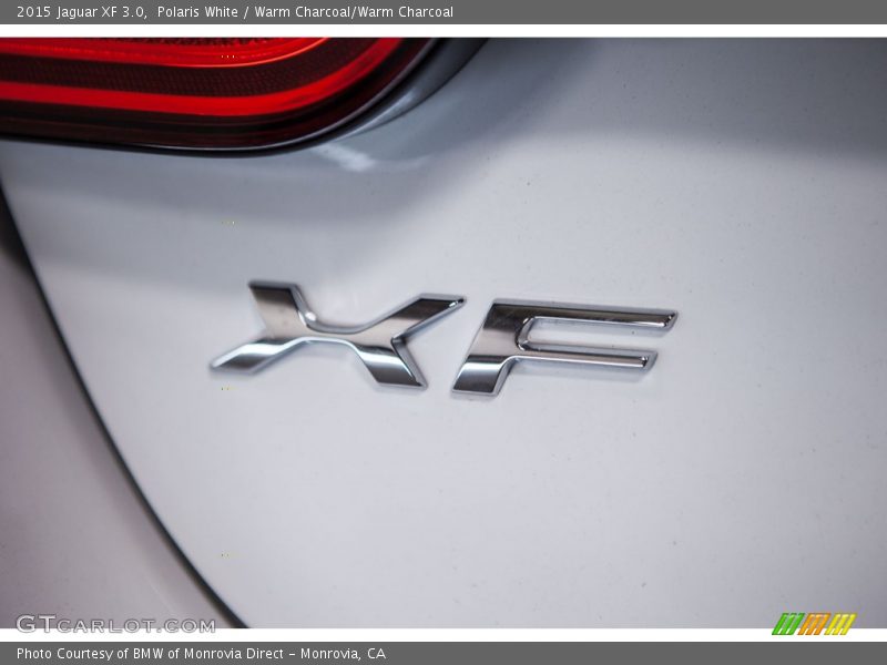 Polaris White / Warm Charcoal/Warm Charcoal 2015 Jaguar XF 3.0