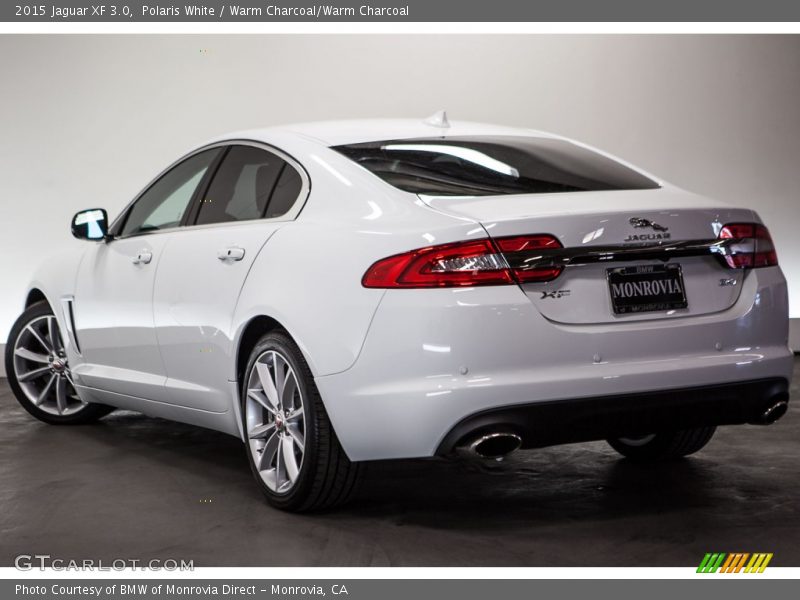 Polaris White / Warm Charcoal/Warm Charcoal 2015 Jaguar XF 3.0