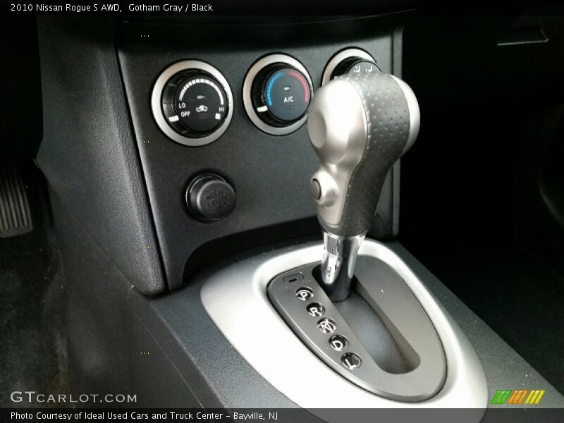 Gotham Gray / Black 2010 Nissan Rogue S AWD