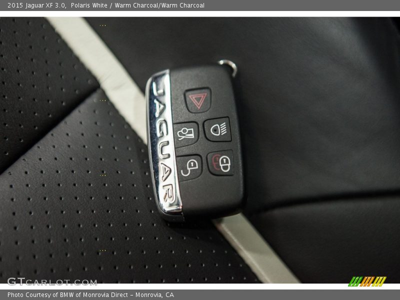 Polaris White / Warm Charcoal/Warm Charcoal 2015 Jaguar XF 3.0