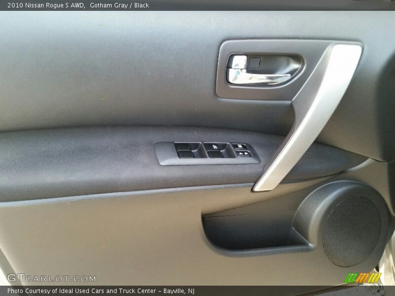 Gotham Gray / Black 2010 Nissan Rogue S AWD