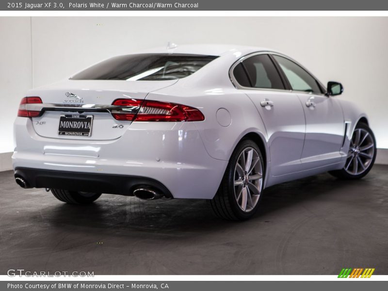 Polaris White / Warm Charcoal/Warm Charcoal 2015 Jaguar XF 3.0