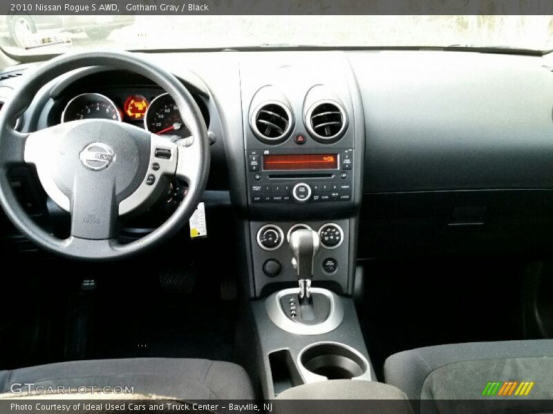 Gotham Gray / Black 2010 Nissan Rogue S AWD