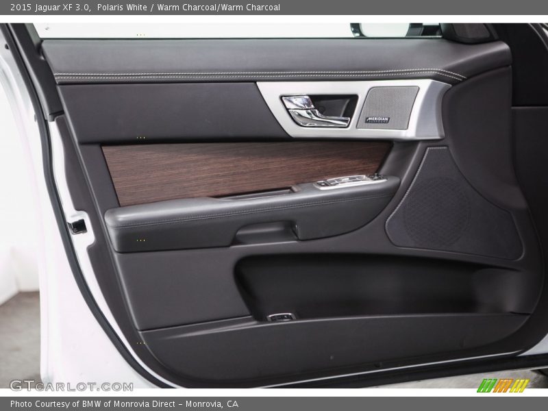 Polaris White / Warm Charcoal/Warm Charcoal 2015 Jaguar XF 3.0