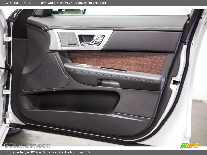 Polaris White / Warm Charcoal/Warm Charcoal 2015 Jaguar XF 3.0