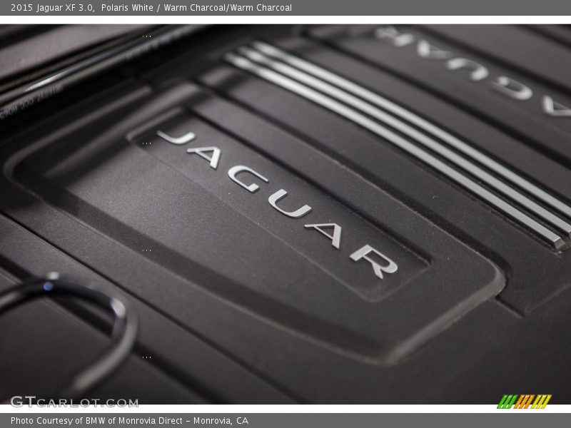 Polaris White / Warm Charcoal/Warm Charcoal 2015 Jaguar XF 3.0
