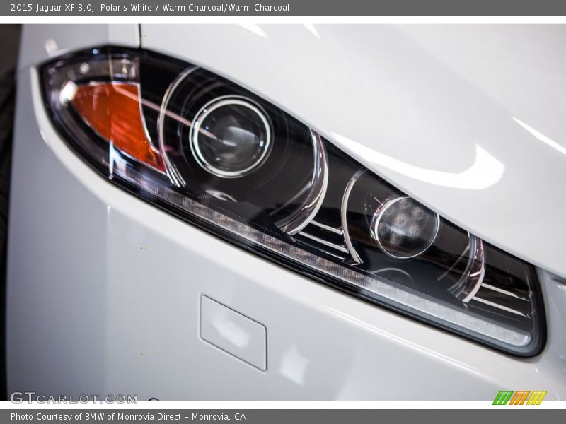 Polaris White / Warm Charcoal/Warm Charcoal 2015 Jaguar XF 3.0