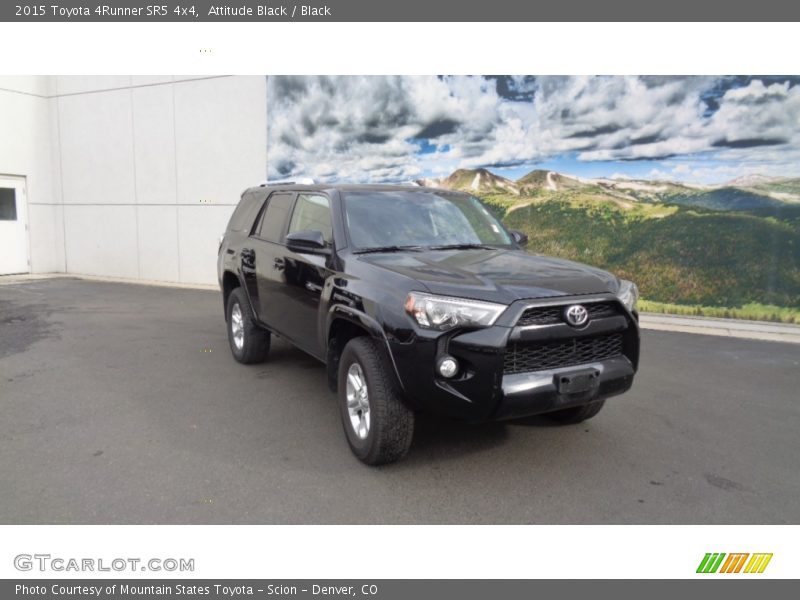 Attitude Black / Black 2015 Toyota 4Runner SR5 4x4