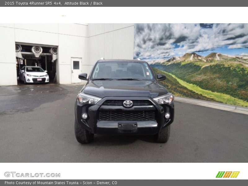 Attitude Black / Black 2015 Toyota 4Runner SR5 4x4