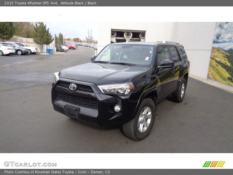 Attitude Black / Black 2015 Toyota 4Runner SR5 4x4
