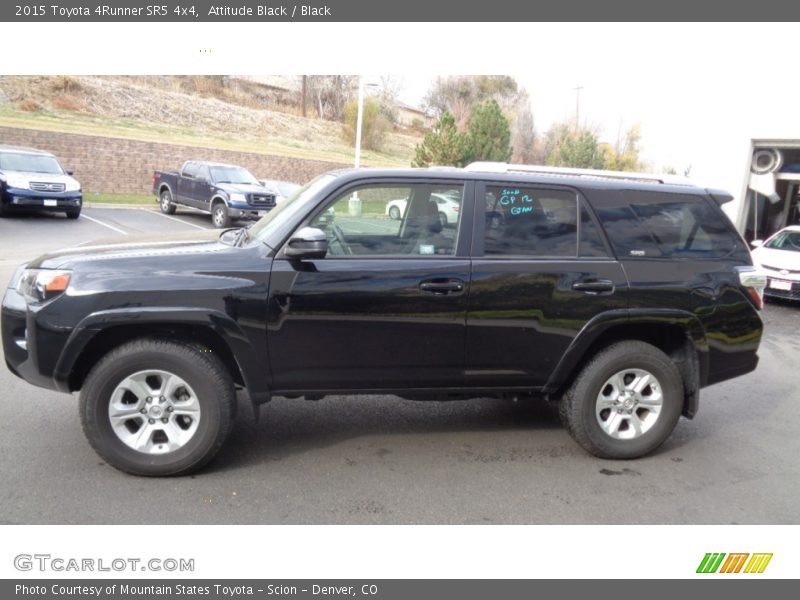 Attitude Black / Black 2015 Toyota 4Runner SR5 4x4