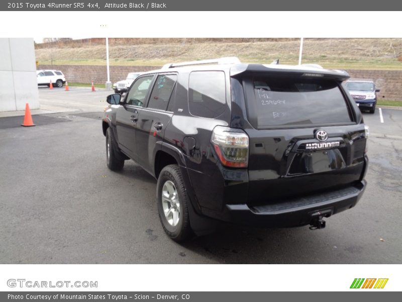 Attitude Black / Black 2015 Toyota 4Runner SR5 4x4