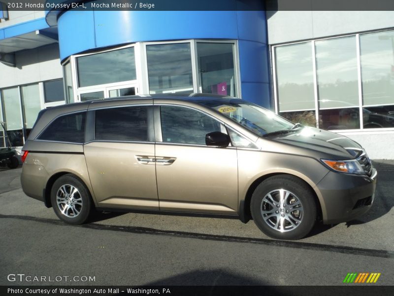 Mocha Metallic / Beige 2012 Honda Odyssey EX-L