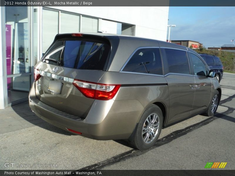 Mocha Metallic / Beige 2012 Honda Odyssey EX-L