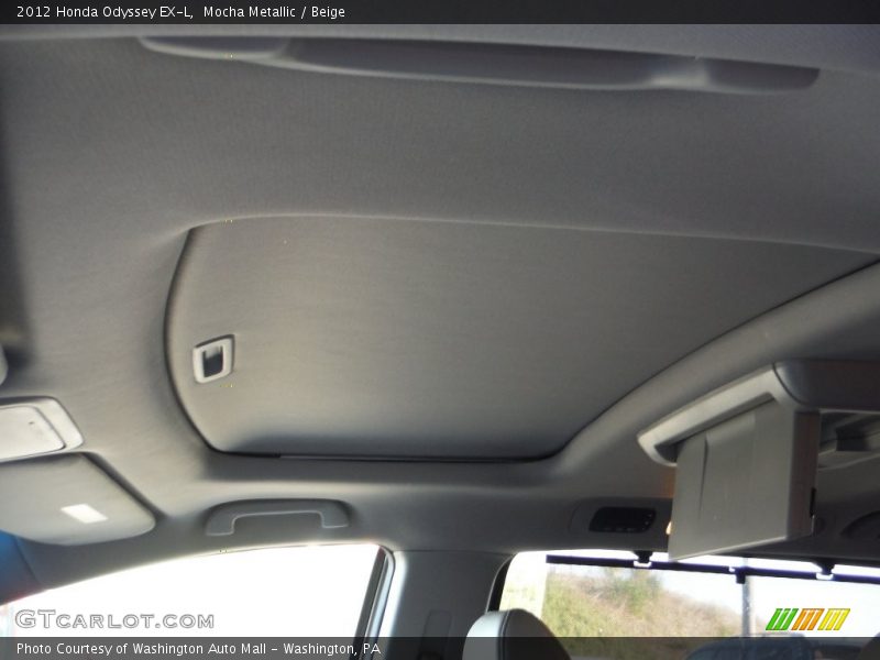 Mocha Metallic / Beige 2012 Honda Odyssey EX-L