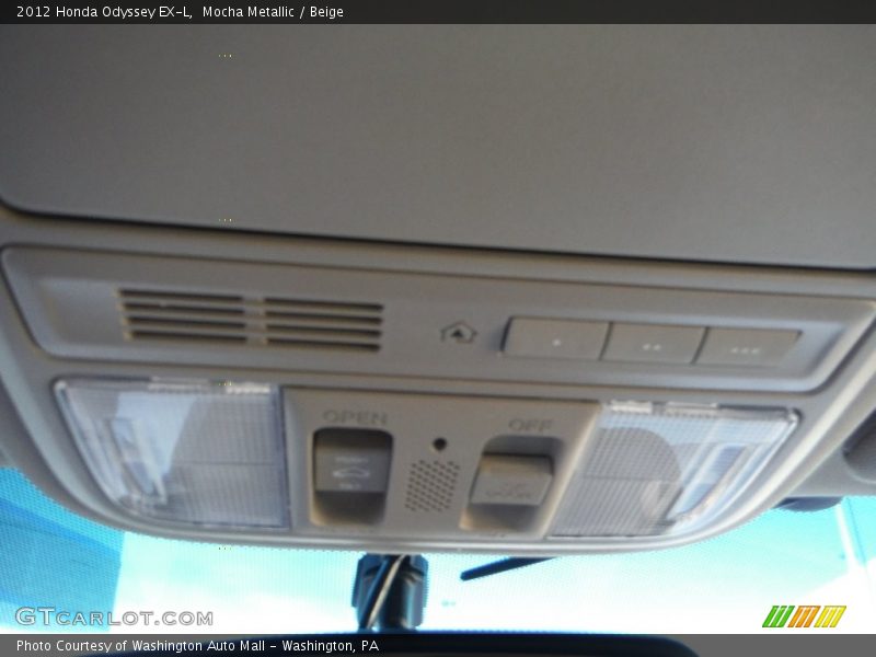Mocha Metallic / Beige 2012 Honda Odyssey EX-L