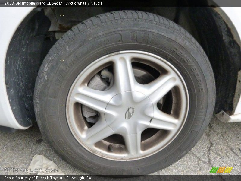 Arctic White / Neutral 2003 Oldsmobile Alero GL Sedan