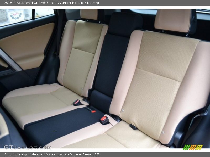Black Currant Metallic / Nutmeg 2016 Toyota RAV4 XLE AWD