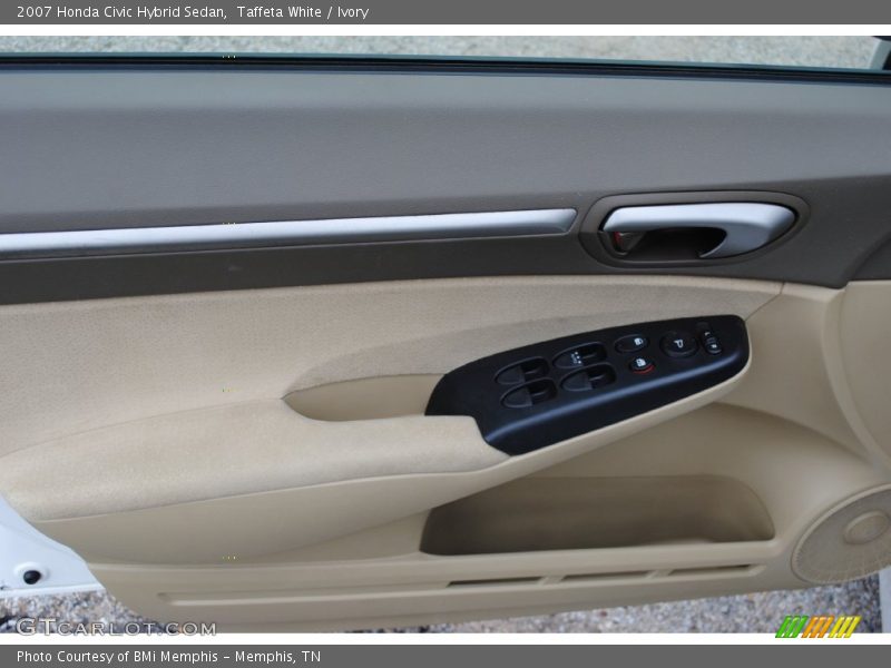 Taffeta White / Ivory 2007 Honda Civic Hybrid Sedan