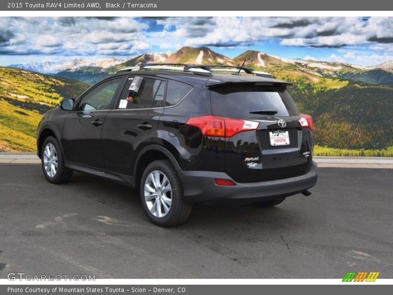 Black / Terracotta 2015 Toyota RAV4 Limited AWD