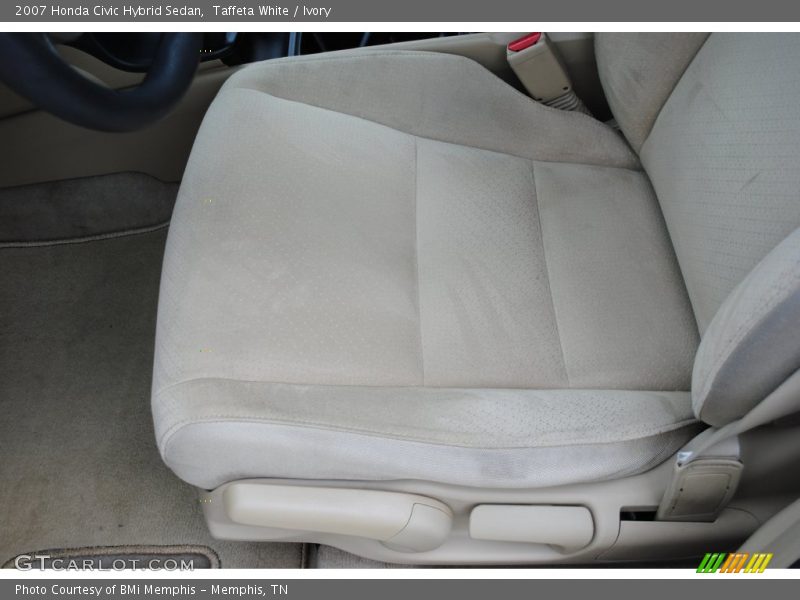 Taffeta White / Ivory 2007 Honda Civic Hybrid Sedan
