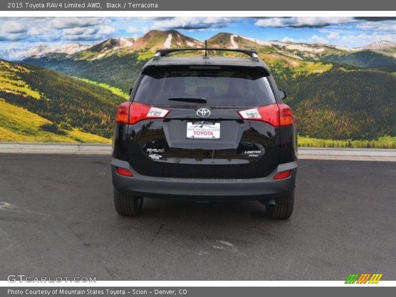 Black / Terracotta 2015 Toyota RAV4 Limited AWD