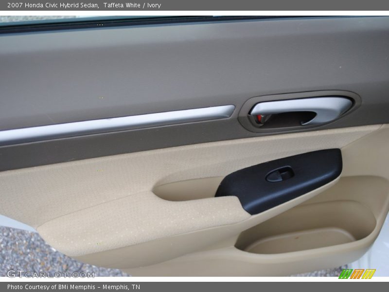 Taffeta White / Ivory 2007 Honda Civic Hybrid Sedan