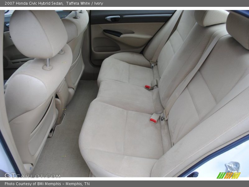 Taffeta White / Ivory 2007 Honda Civic Hybrid Sedan