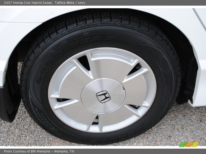 Taffeta White / Ivory 2007 Honda Civic Hybrid Sedan