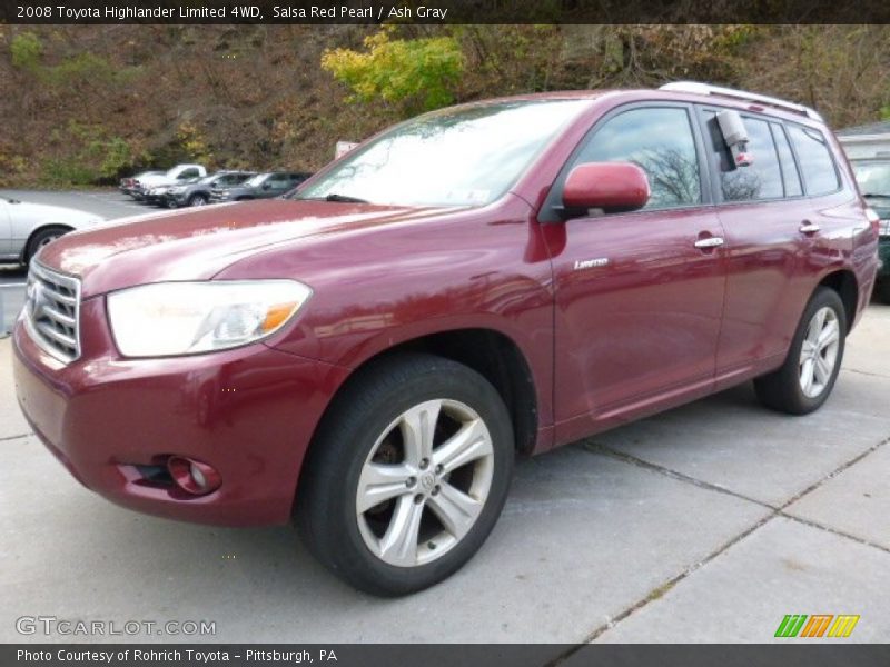 Front 3/4 View of 2008 Highlander Limited 4WD