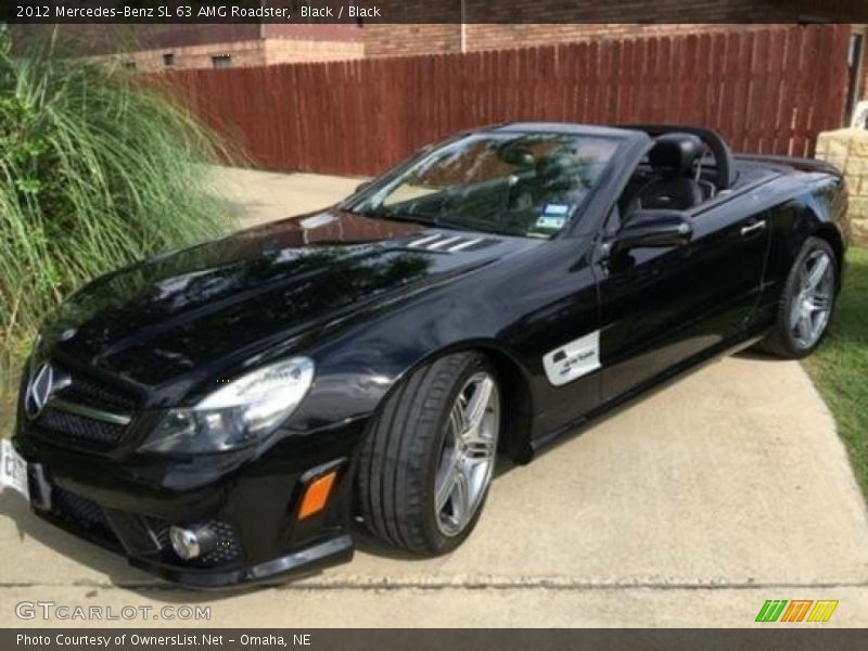 Front 3/4 View of 2012 SL 63 AMG Roadster