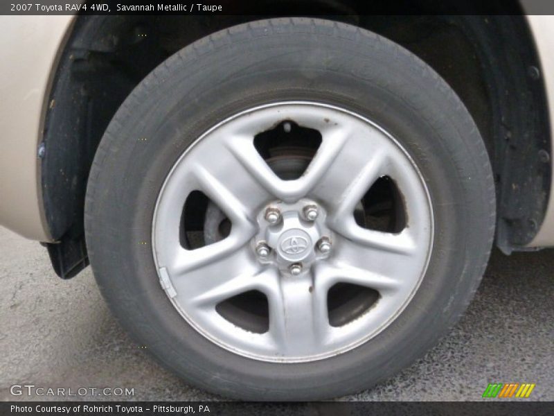 Savannah Metallic / Taupe 2007 Toyota RAV4 4WD