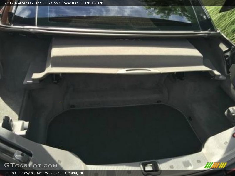 Black / Black 2012 Mercedes-Benz SL 63 AMG Roadster