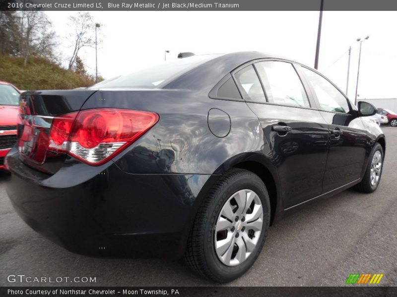 Blue Ray Metallic / Jet Black/Medium Titanium 2016 Chevrolet Cruze Limited LS