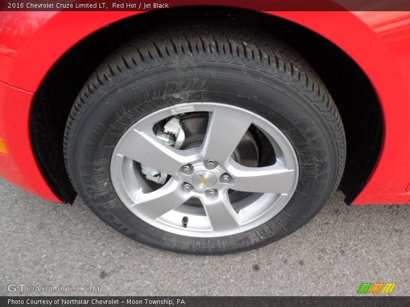 Red Hot / Jet Black 2016 Chevrolet Cruze Limited LT