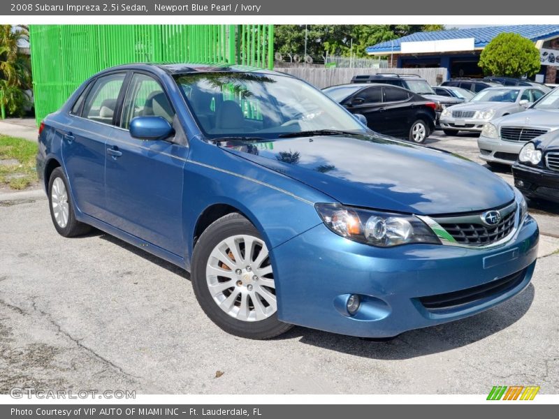Front 3/4 View of 2008 Impreza 2.5i Sedan