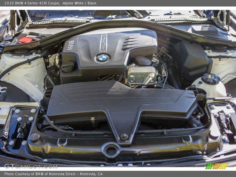  2016 4 Series 428i Coupe Engine - 2.0 Liter DI TwinPower Turbocharged DOHC 16-Valve VVT 4 Cylinder