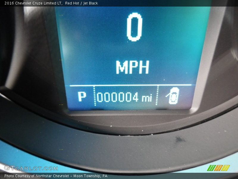 Red Hot / Jet Black 2016 Chevrolet Cruze Limited LT