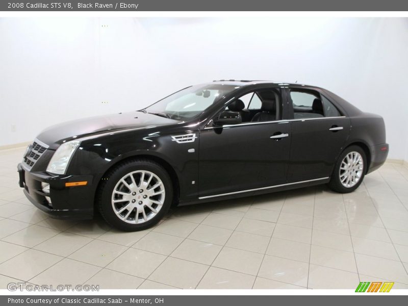 Black Raven / Ebony 2008 Cadillac STS V8